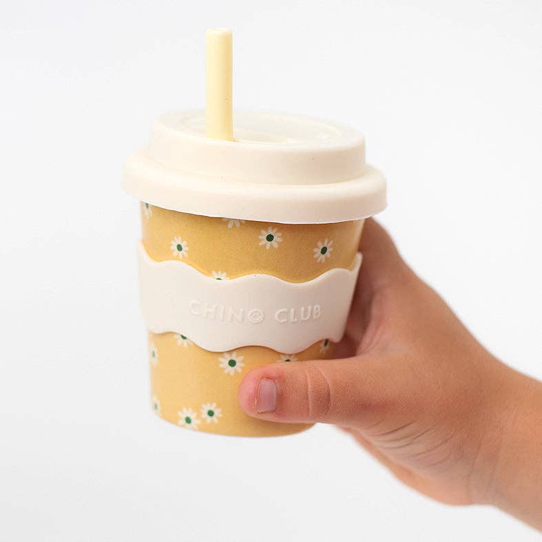 Chino Club - Yellow Daisy Babychino Cup 120ml