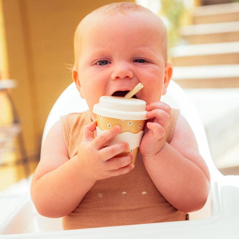 Chino Club - Yellow Daisy Babychino Cup 120ml