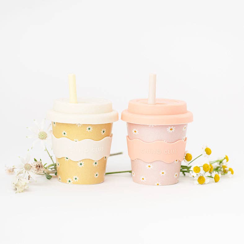 Chino Club - Yellow Daisy Babychino Cup 120ml