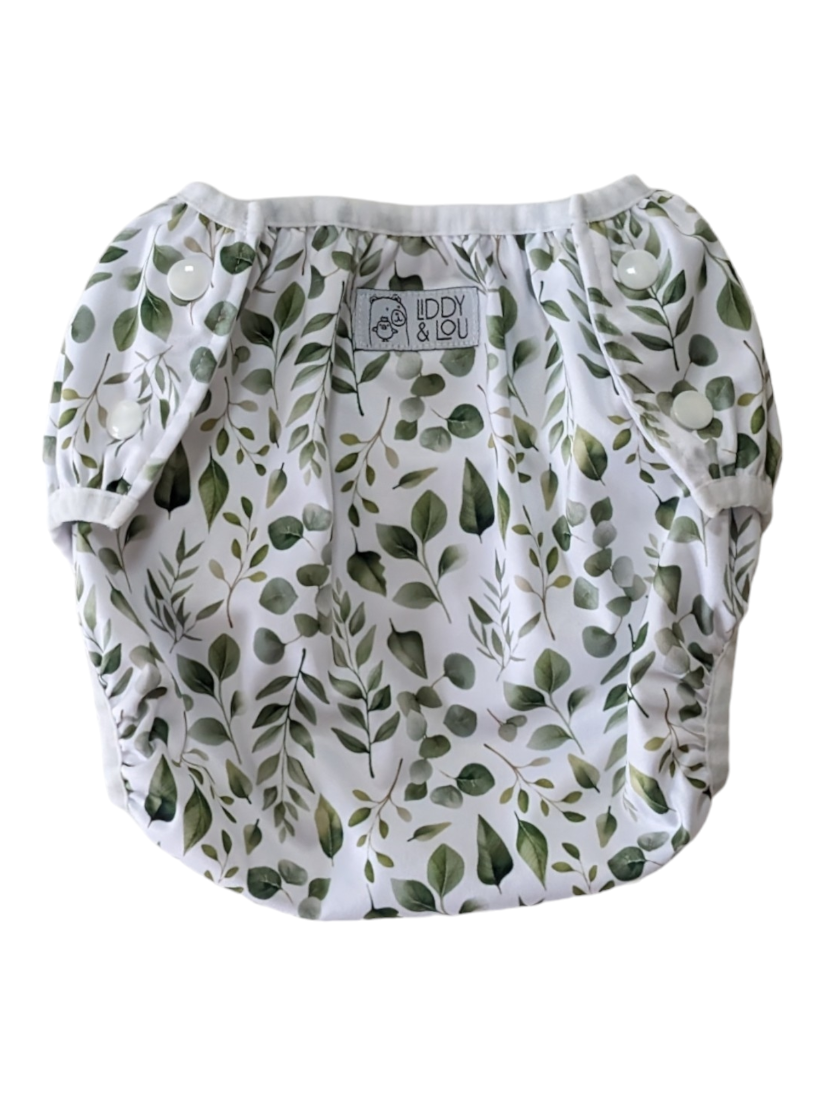Reusable Swim Nappy - Leafy Lullaby