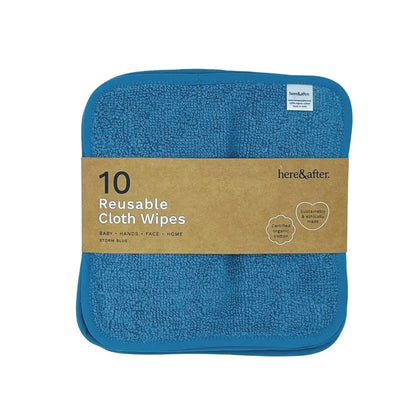 Here & After Reusable Organic Cloth Wipes